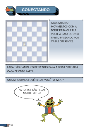 Movimento do xadrez worksheet