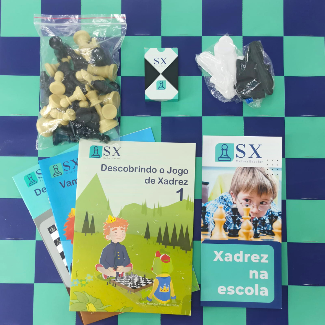 Sistema-X de Xadrez Escolar – O primiero sistema de ensino de