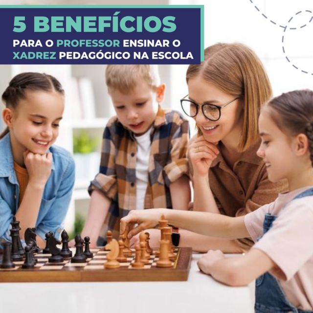 XADREZ PEDAGÓGICO - O ENSINO DE XADREZ DE FORMA LÚDICA 